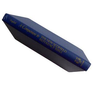 A Companion to the New Scofield Reference Bible Hardcover E Schuyler English